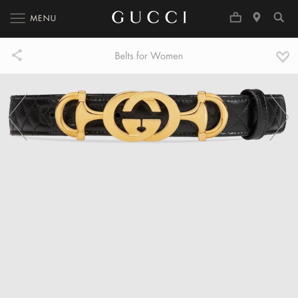 Gucci belt!